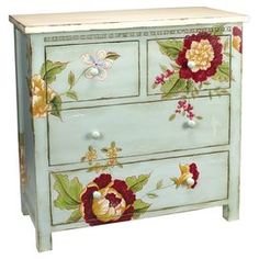 Jak zrobić komodę w starym stylu metodą decoupage?