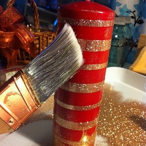 Usuwanie nadmiaru brokatu