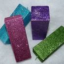 Ciekawe pomysły na ozdabianie świec – brokat