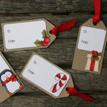 Jak wykonać bożonarodzeniowe bileciki do prezentów