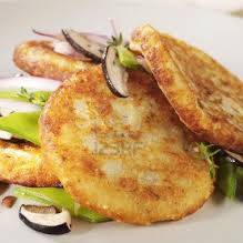 Jak zrobić placki z grzybami?