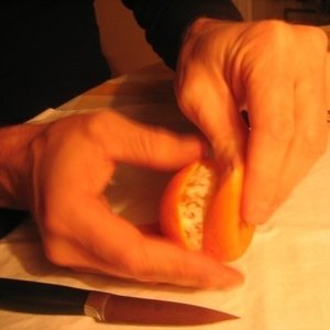 Usuwanie górnej części skórki