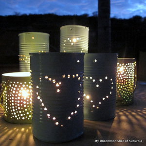 Jak wykonać lampion z puszki?