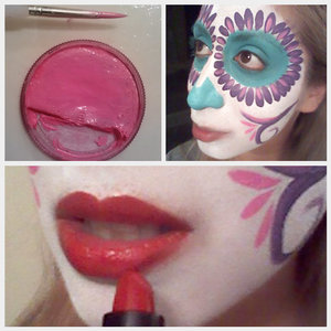 Ozdabianie różową farbą