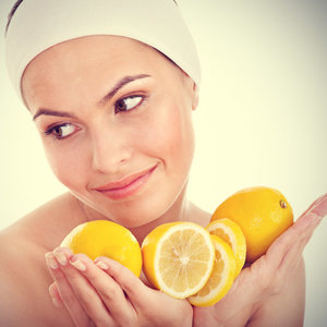 Maseczka z cytryny i śmietany