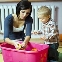 Porządkowanie zabawek