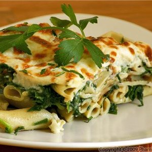 Przekładanie zapiekanki