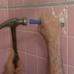 Usuwamy starą płytkę