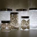 Jak zrobić lampion ze słoika i koronki?