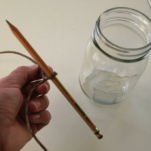 Owijanie wokół ołówka