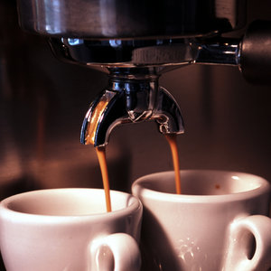 Ekspres do kawy i deski