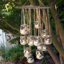 Jak stworzyć żyrandol ze słoików i podgrzewaczy?