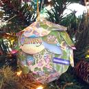 Jak ozdobić styropianową bombkę mapą?