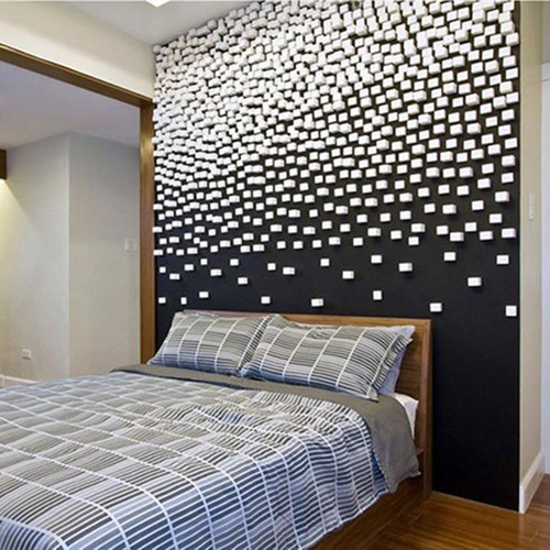 Inspirujące dekoracje ściany za łóżkiem