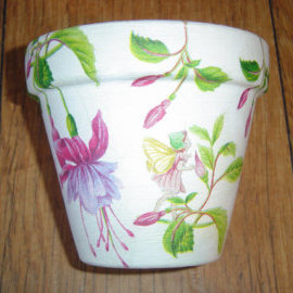 Doniczka we wzory – sposób drugi