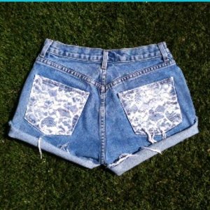 Szorty ze starych jeansów