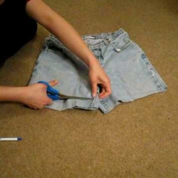 Technika skracania spodni
