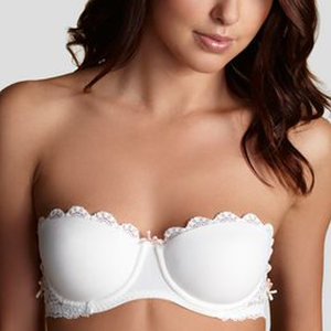 Biustonosz do sukienki z częściowo odsłoniętymi plecami