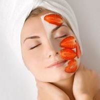 Maseczka z truskawek