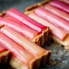 Przepis na tartę z rabarbarem