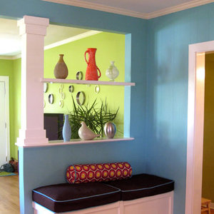 Wydziel kolorem różne strefy