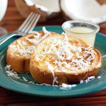 Przepis na słodkie tosty z kokosem