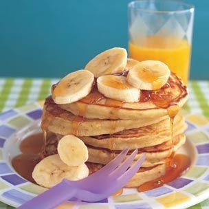 Przepis na śniadaniowe placki z bananów