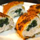 Przepis na kurczaka ze szpinakiem i serem