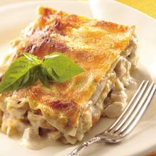 Przepis na lasagne z boczkiem i kurczakiem