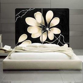 Ściana za łóżkiem