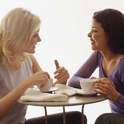 Porozmawiaj ze znajomymi