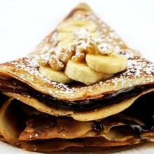 Przepis na naleśniki z nadzieniem czekoladowo-bananowym