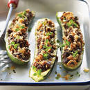 Przepis na cukinię faszerowaną szynką