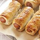Przepis na parówki pieczone w cieście francuskim
