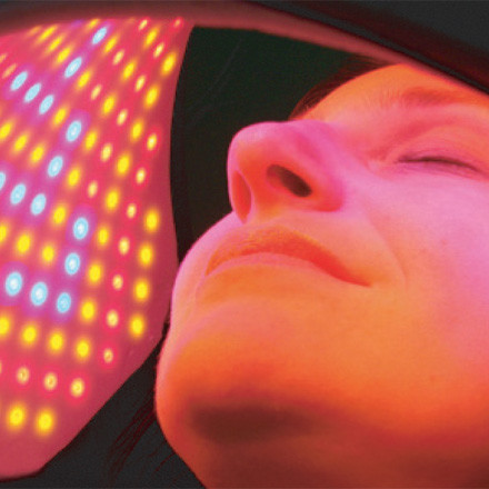 Laser i diody LED