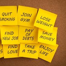 Stwórz własną listę postanowień noworocznych