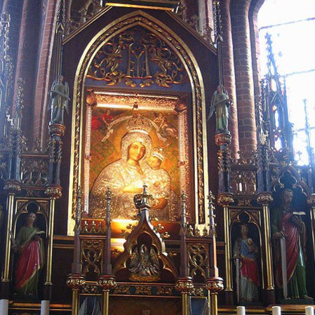 Gietrzwałd. Sanktuarium Matki Bożej Gietrzwałdzkiej