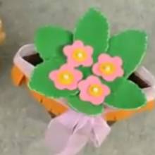 Robimy bukiet prymulek