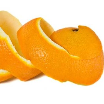 Ususz skórkę mandarynek