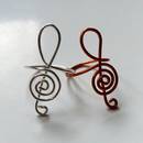 Jak zrobić pierścionek z kluczem wiolinowym?