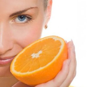 Maseczka z pomarańczy