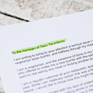 Adresowanie reklamacji