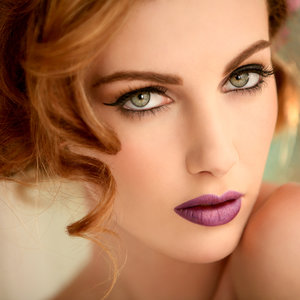 Szminka zamiast cieni