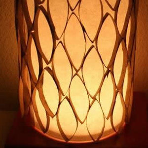 Przymierzanie siatki do tuby