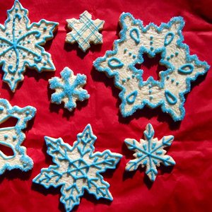 Ozdabianie śnieżynek