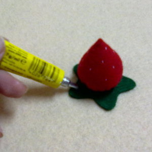 Wycinanie szypułki z filcu