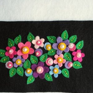 Układanie wzoru kwiatowego