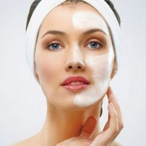 Maseczka ze śmietany