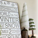 Jak ozdobić styropianową choinkę – futerko