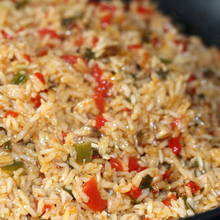 Przepis na szybki obiad z warzywami, kurczakiem i ryżem